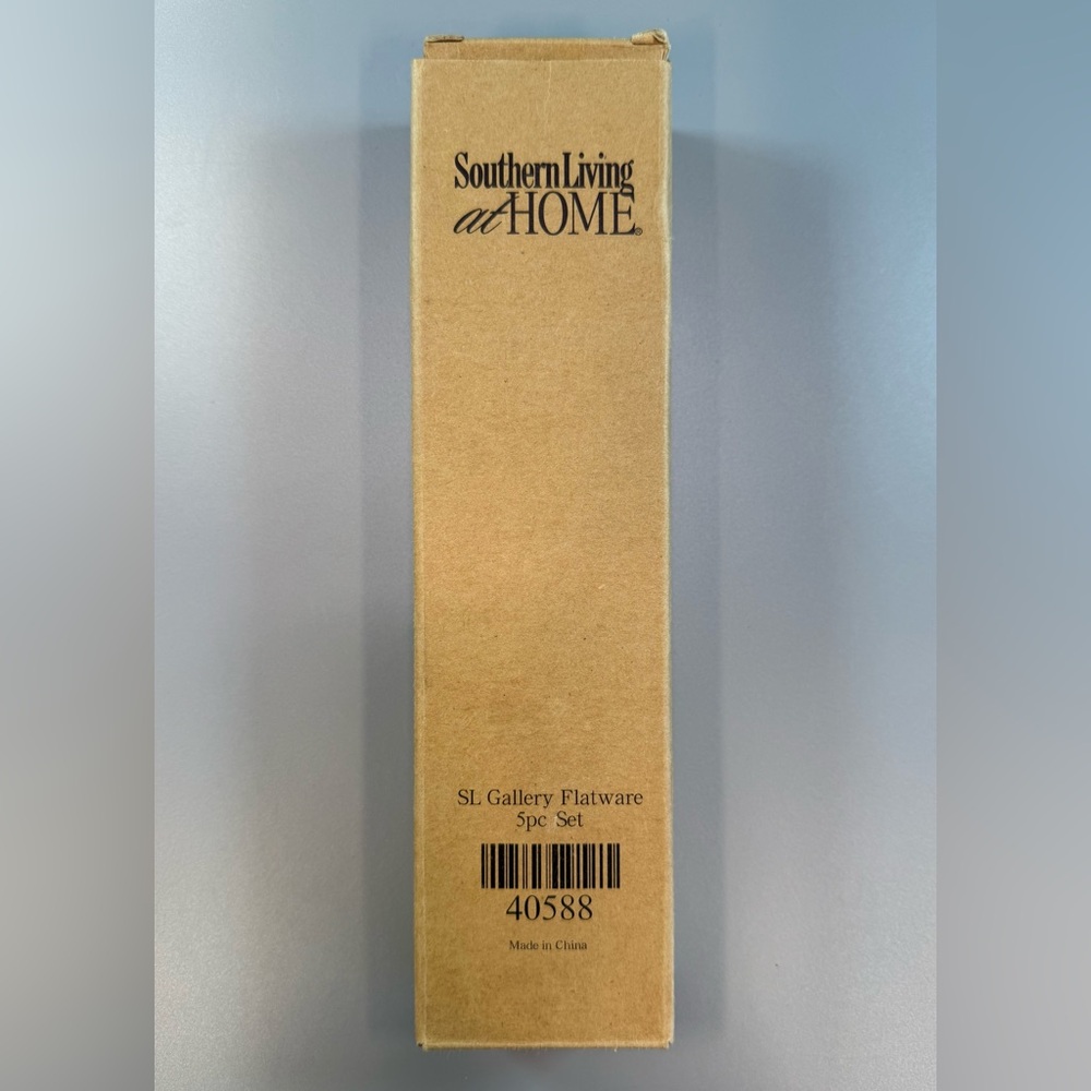 Brand New in box Southern Living at Home 5 piece Sterling flatware Set 40588